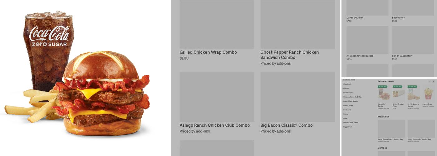 Wendy's Menu