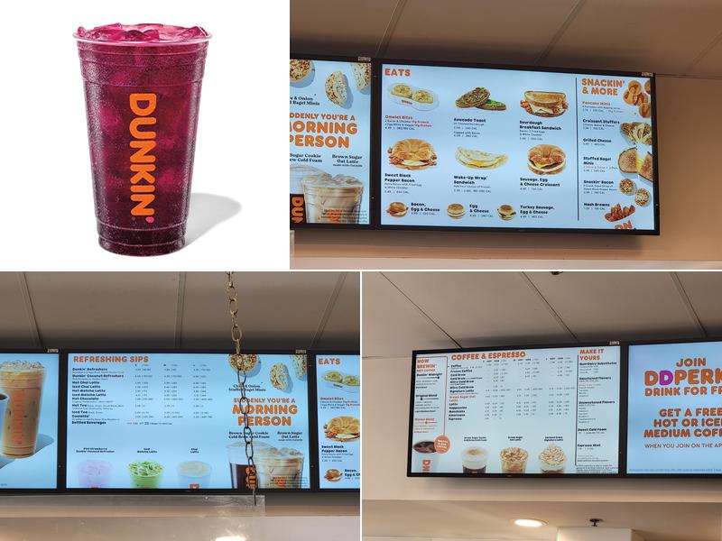 Dunkin' Menu