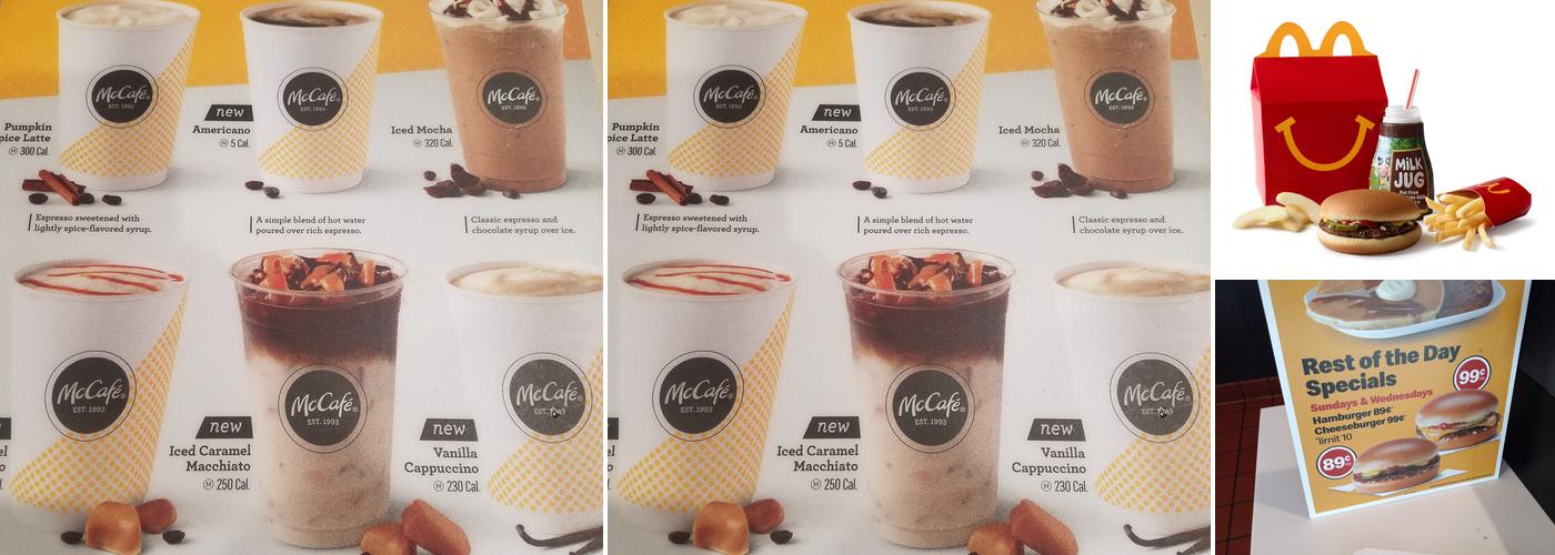 McDonald's Menu