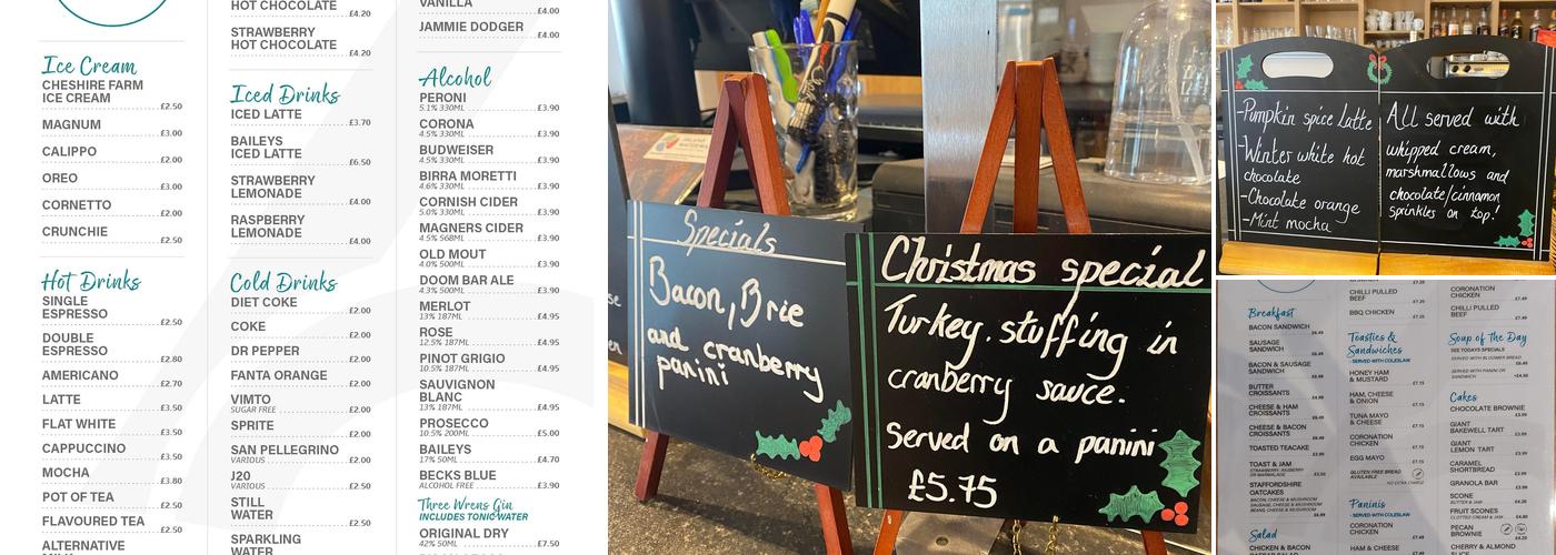 The Galley Cafe at Aqueduct Marina Menu