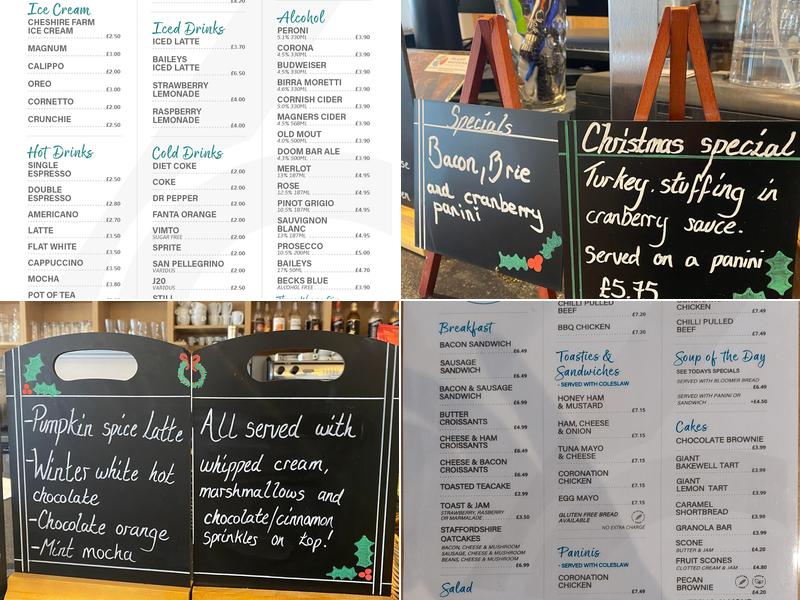 The Galley Cafe at Aqueduct Marina Menu