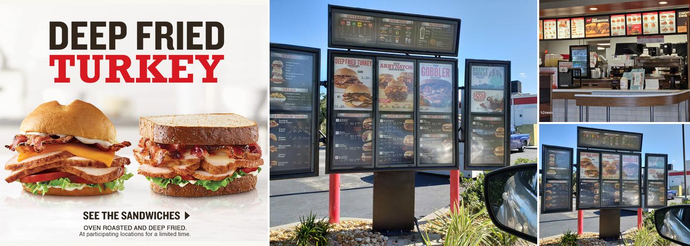 Arby's Menu