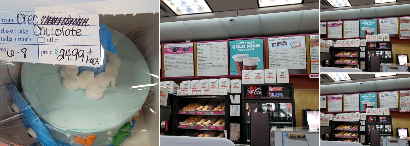 Dunkin' Menu