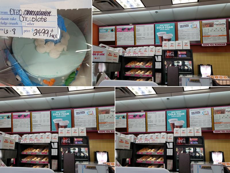 Dunkin' Menu