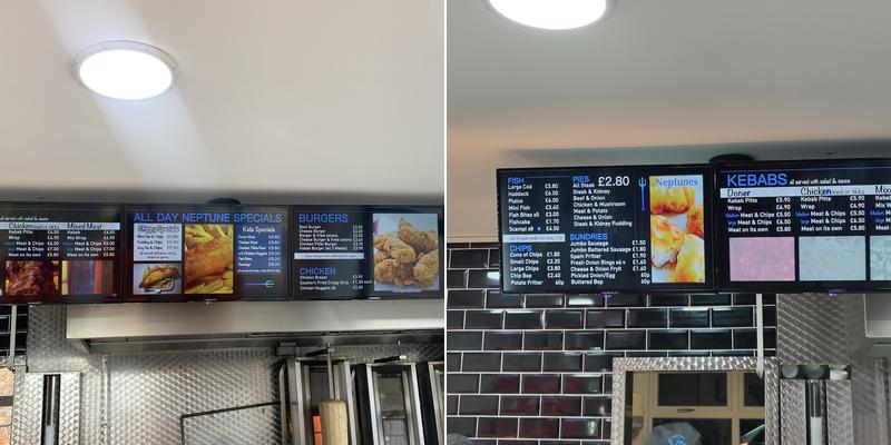 Neptune Menu