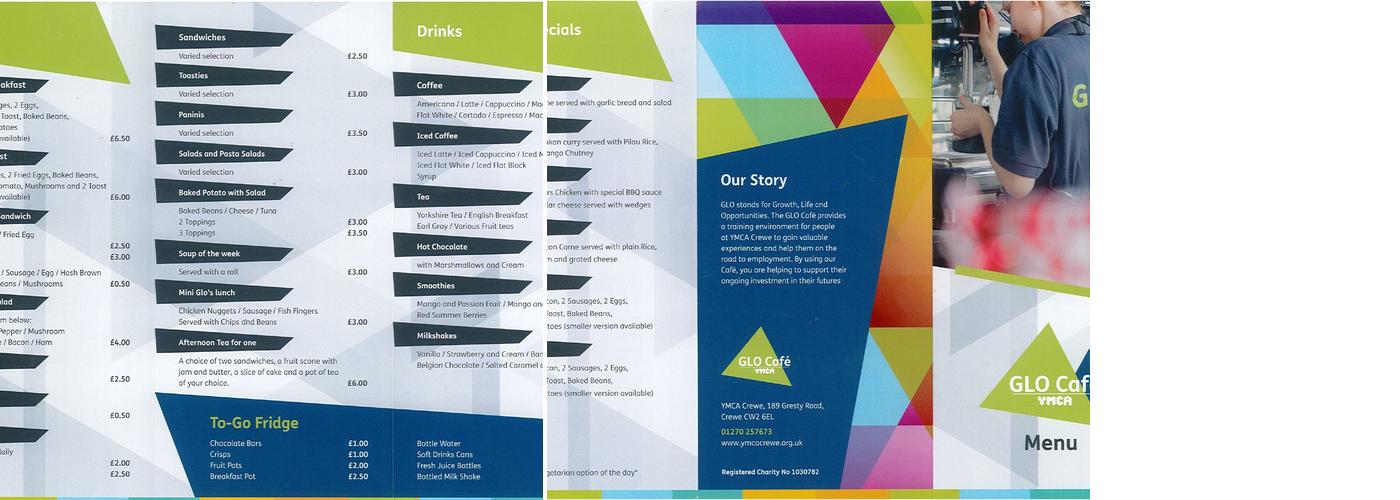 GLO Café Menu