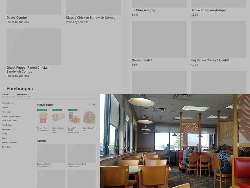 Wendy's Menu