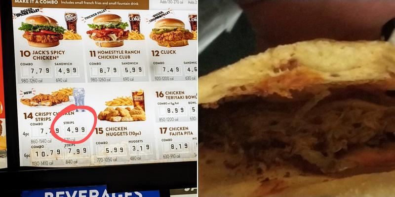 Jack In The Box Menu