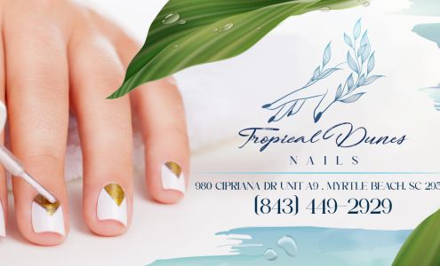 Tropical Dunes Nails