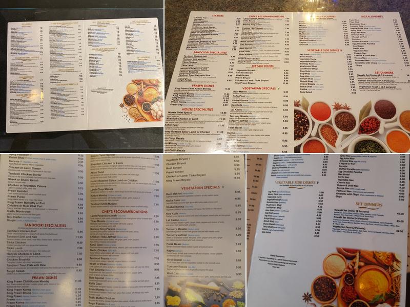 Masala Twist Menu