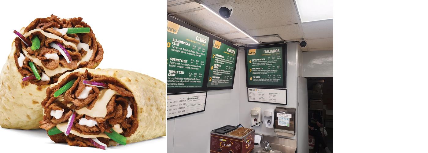 Subway Menu