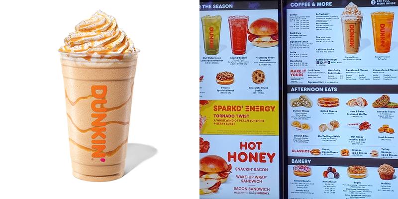 Dunkin' Menu