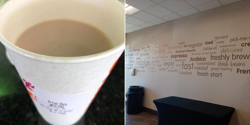 Dunkin' Menu