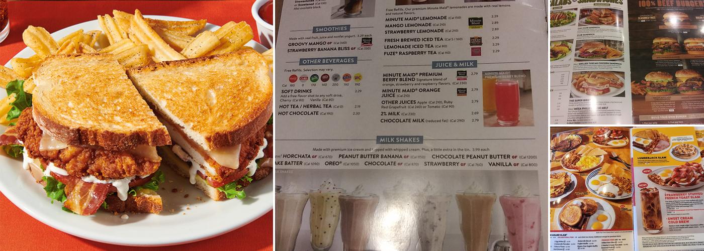 Denny's Menu