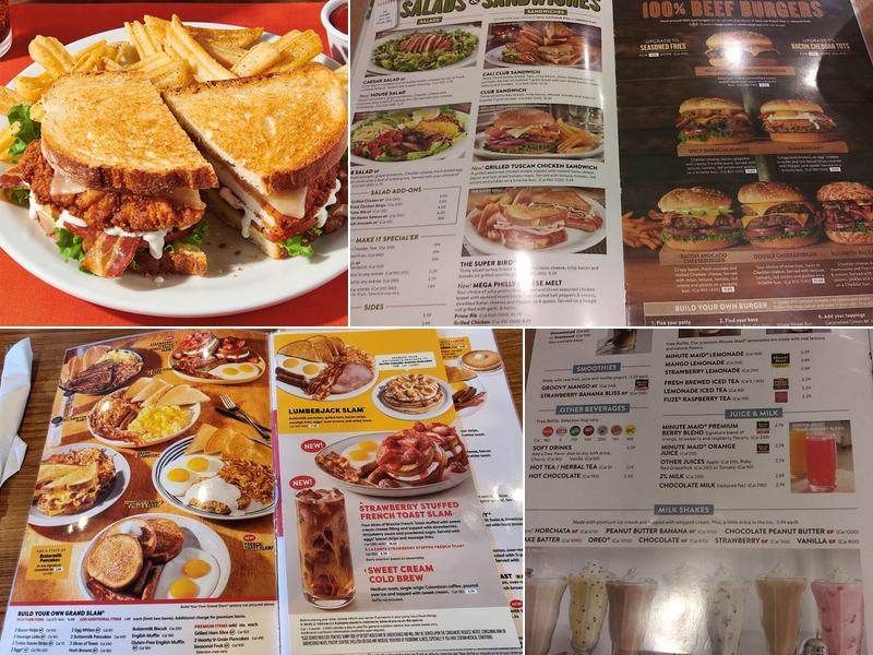 Denny's Menu
