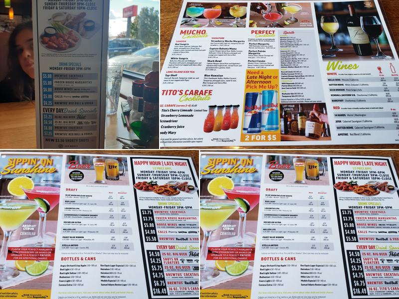 Applebee's Grill + Bar Menu