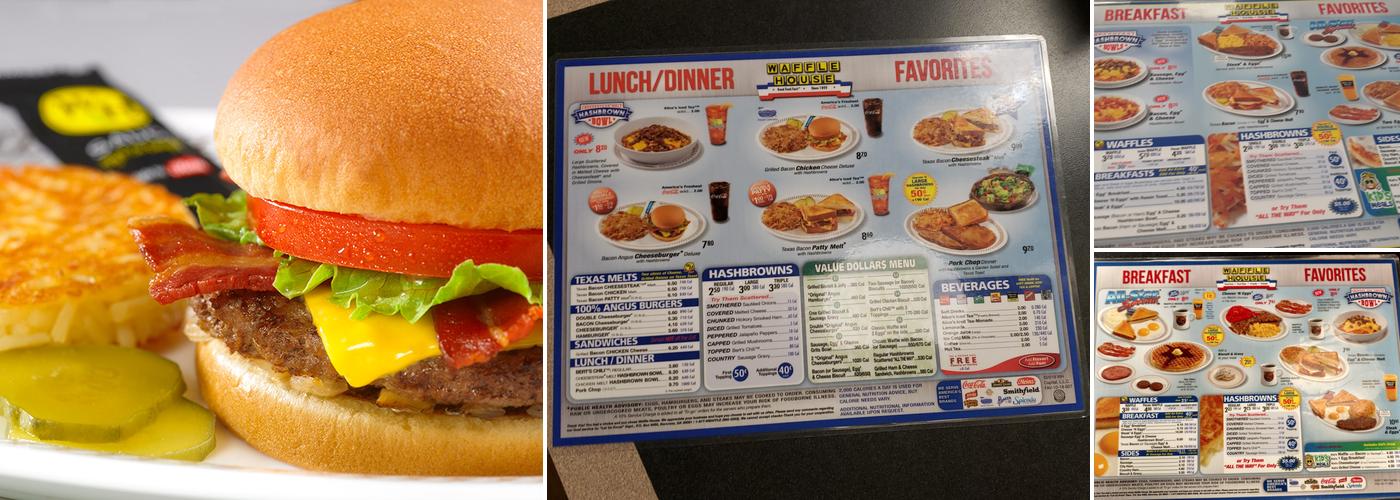 Waffle House Menu