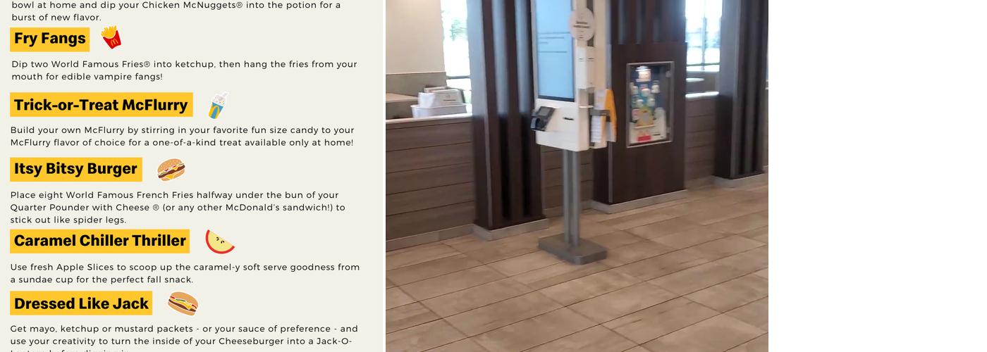 McDonald's Menu