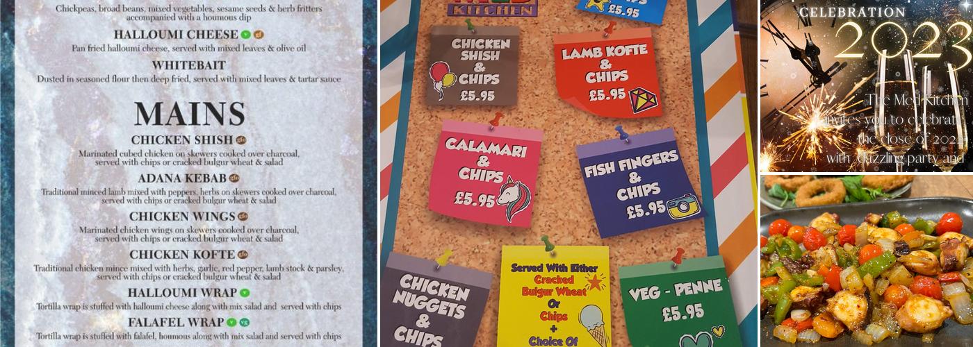 The Med Kitchen Menu