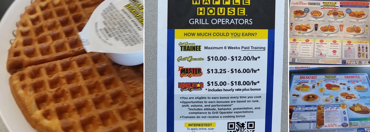 Waffle House Menu