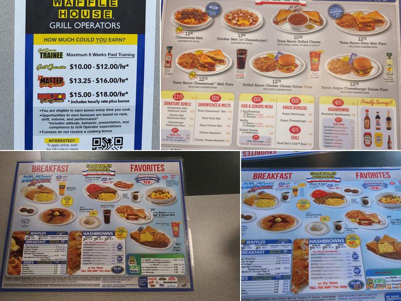 Waffle House Menu
