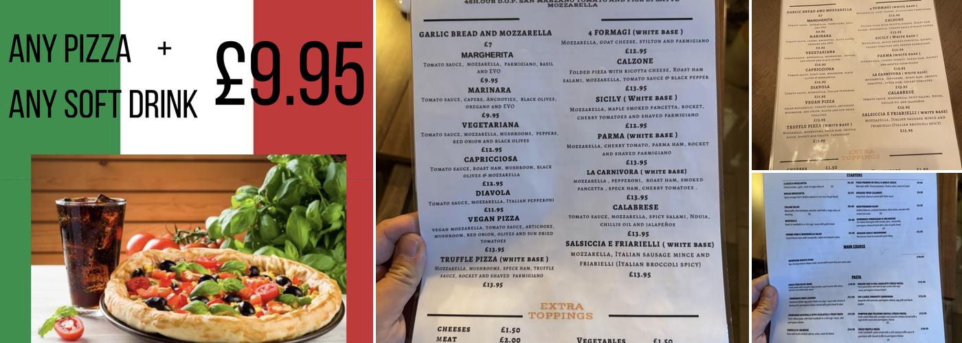 Naked Dough by Romeo Menu