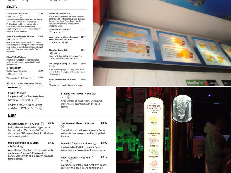 Porter and Sorter Menu