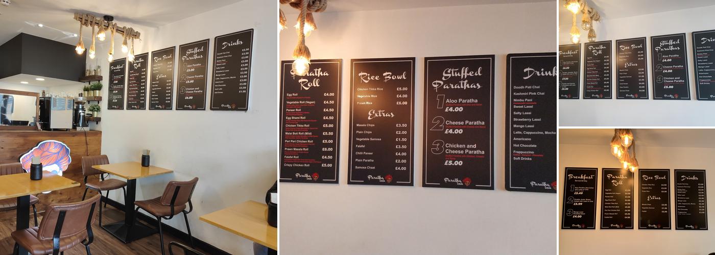 Paratha Inn Menu