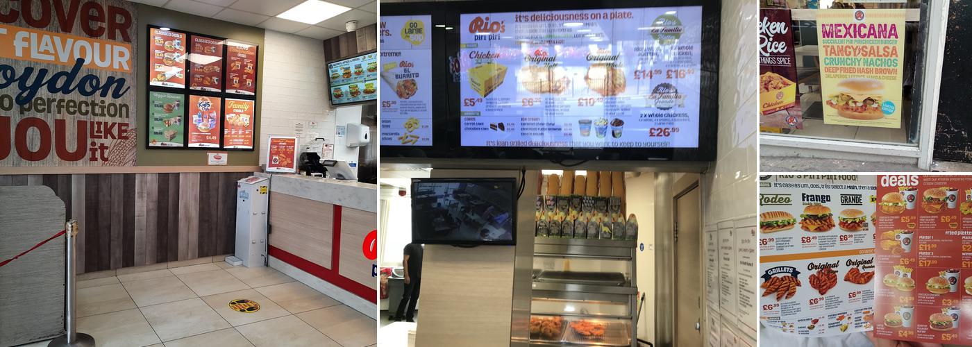 Rio's Piri Piri Croydon Menu