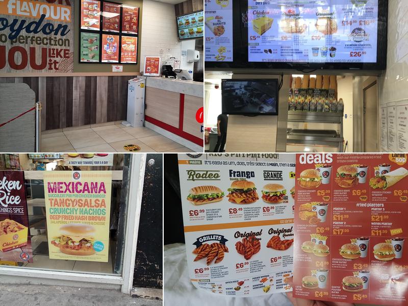 Rio's Piri Piri Croydon Menu