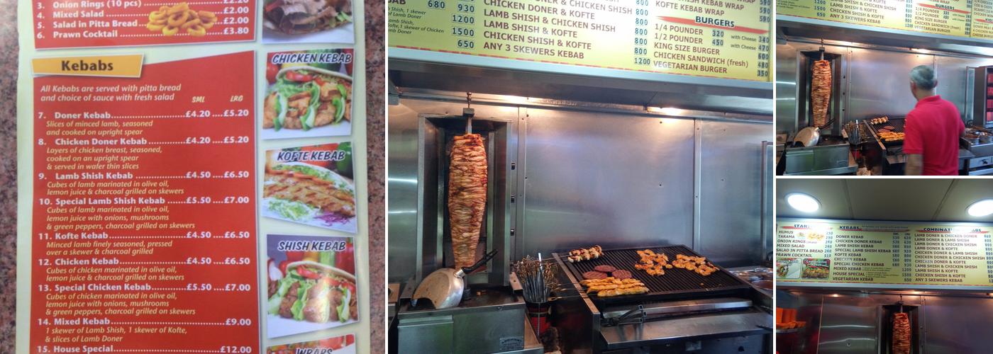 Ozzies Charcoal Menu