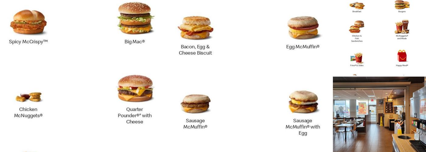 McDonald's Menu