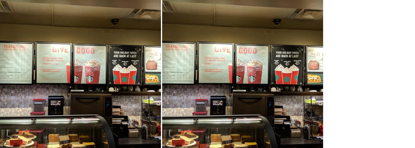 Starbucks Coffee Company Menu