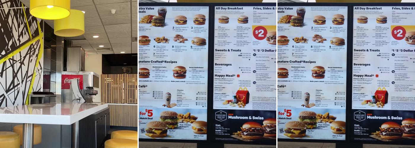 McDonald's Menu