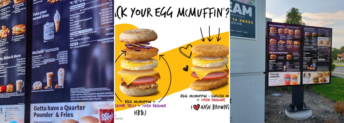 McDonald's Menu