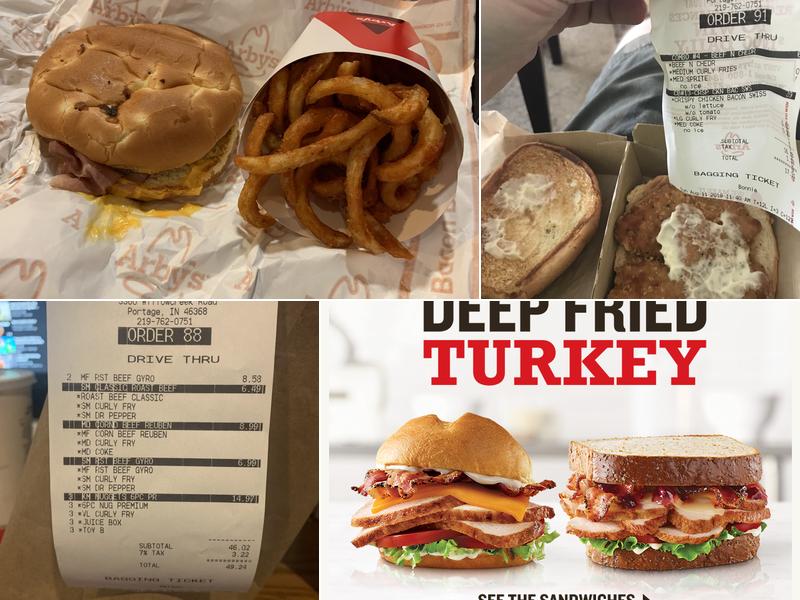 Arby's Menu