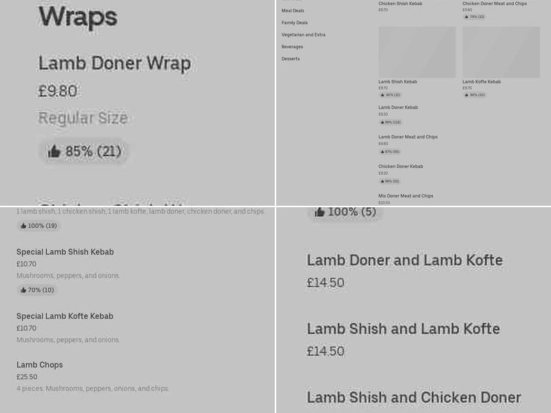 Shirley Bar-B-Q Pit Menu