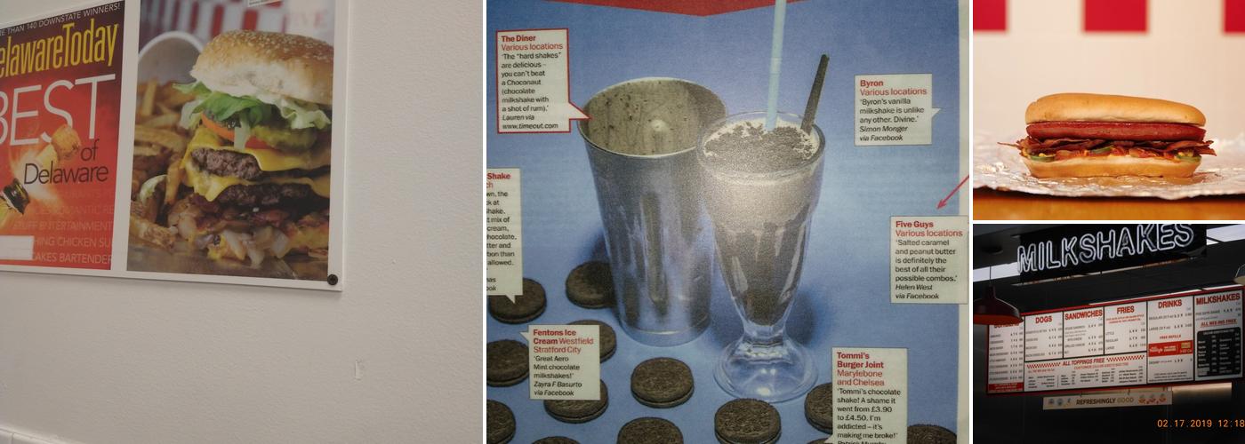 Five Guys Menu