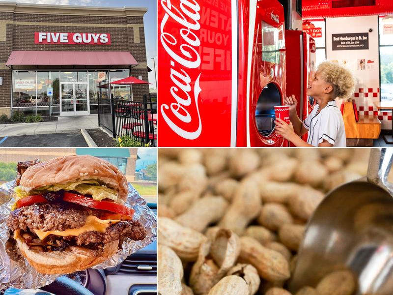 Five Guys 6036 US-6, Portage