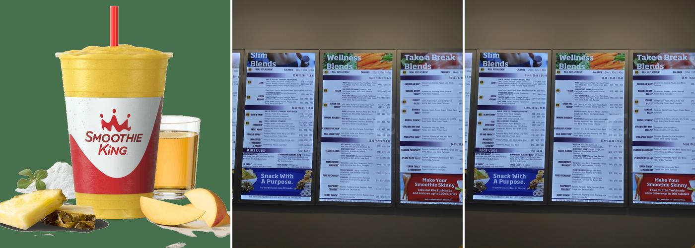Smoothie King Menu