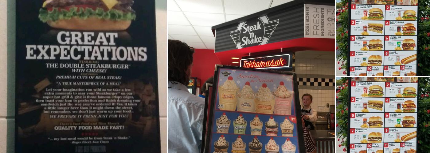 Steak 'n Shake Menu