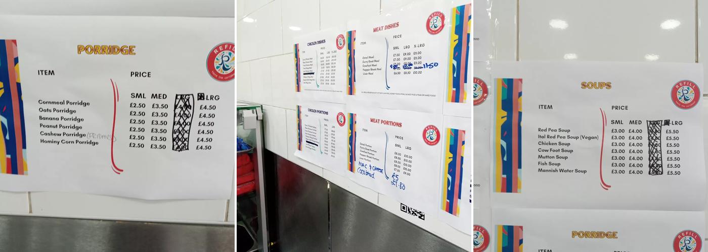 Brixton Caribbean Food - Croydon Menu