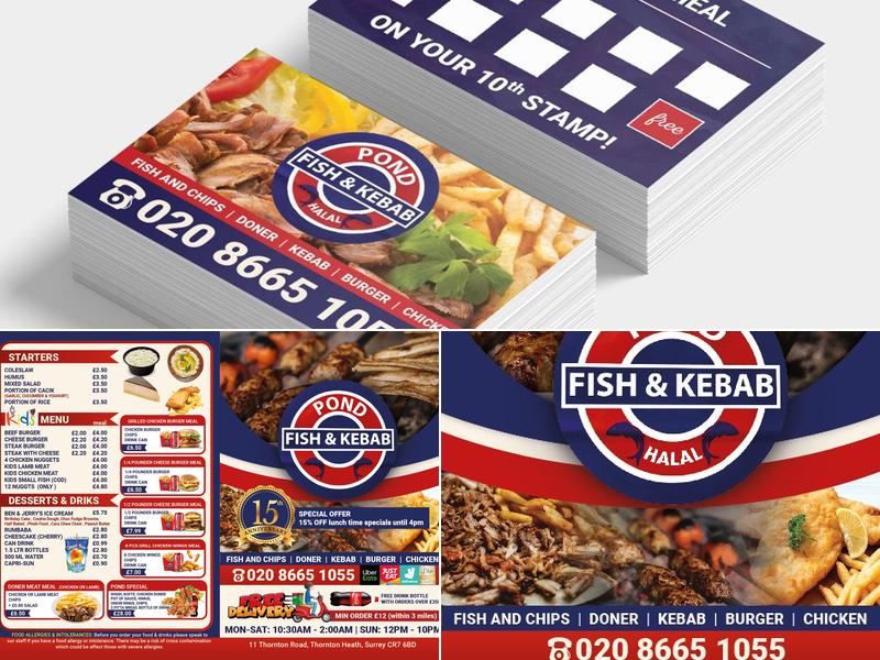 Pond Fish & Kebab Menu