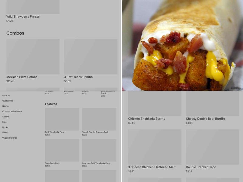 Taco Bell Menu