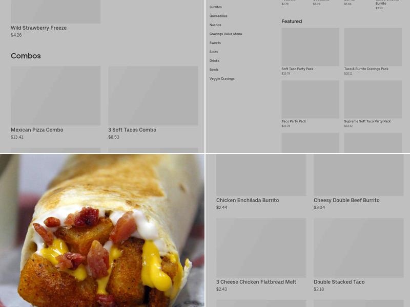 Taco Bell Menu