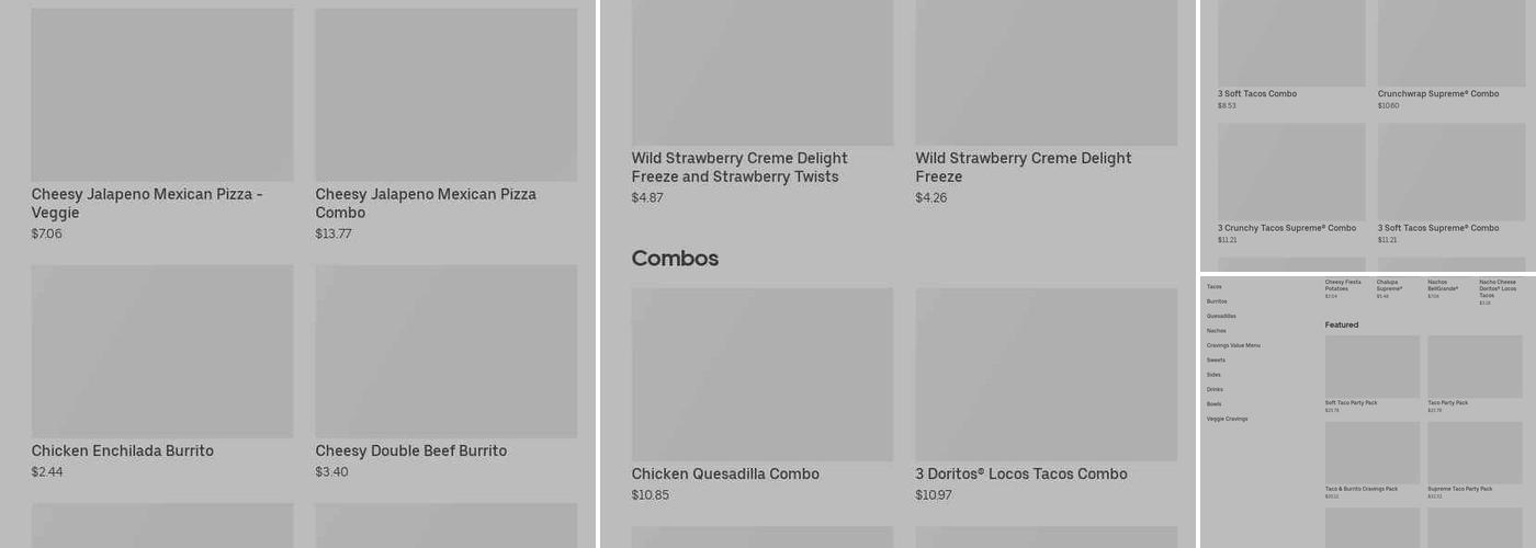 Taco Bell Menu