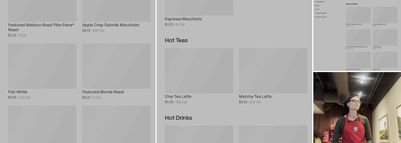 Starbucks Menu