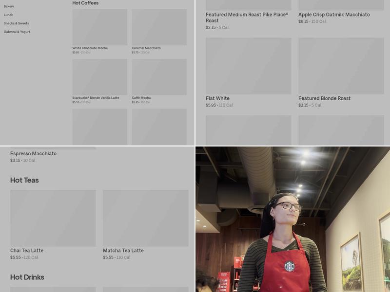 Starbucks Menu