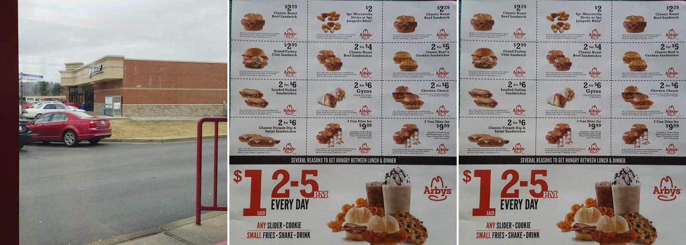 Arby's Menu