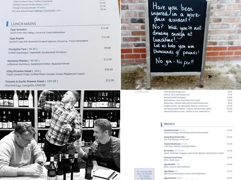 Define Food & Wine Menu